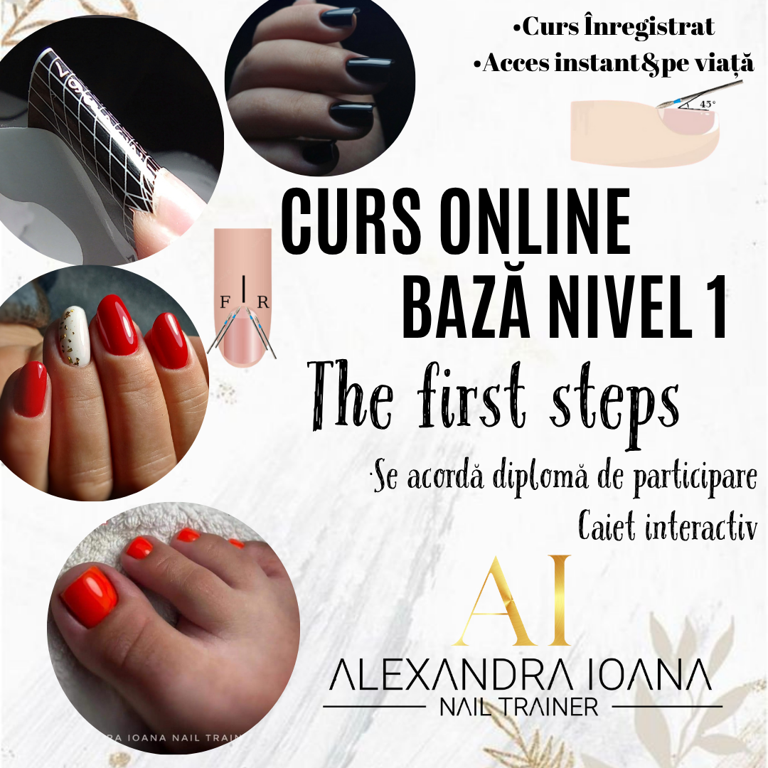 Curs Online Bază Nivel 1 ,,The first steps,,